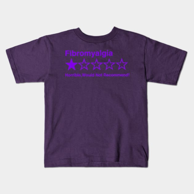 5 Star Review (Fibromyalgia) Kids T-Shirt by CaitlynConnor